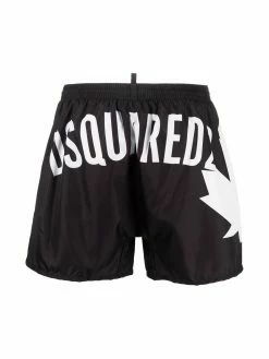 Dsquared2 short de bain à logo imprimé