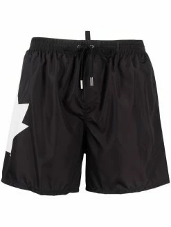 Dsquared2 short de bain à logo imprimé
