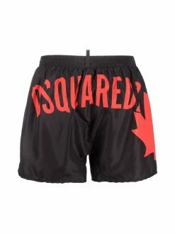 Dsquared2 short de bain à logo imprimé