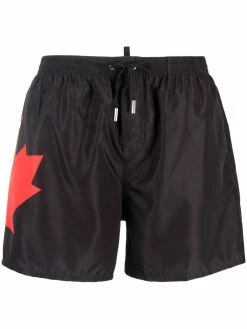 Dsquared2 short de bain à logo imprimé