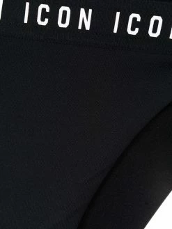 Dsquared2 bas de bikini à bande Icon