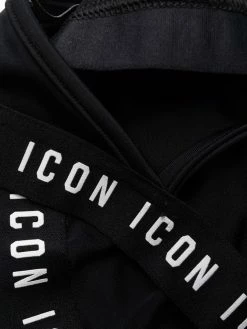 Dsquared2 haut de bikini à imprimé Icon