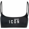 Dsquared2 haut de bikini à imprimé Icon