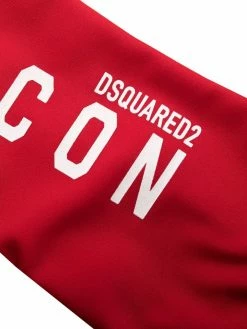 Prix De Rêve Dsquared2 Haut de bikini à imprimé Icon bikinis femme 7 Dsquared2 haut de bikini à imprimé Icon