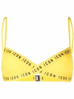 Dsquared2 haut de bikini à imprimé Icon