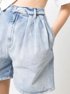 Dsquared2 short en jean à taille haute