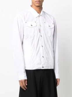 Dsquared2 surchemise à effet froissé