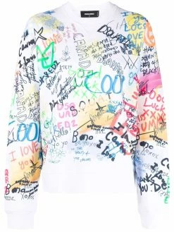 Dsquared2 sweat à encolure ras du cou