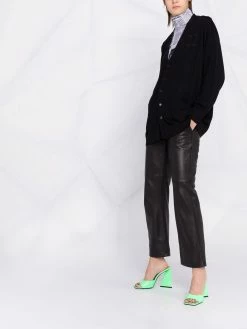 Dsquared2 cardigan en laine à logo brodé