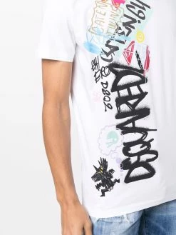 Dsquared2 t-shirt en coton à logo imprimé