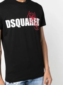 Dsquared2 t-shirt en coton à logo imprimé