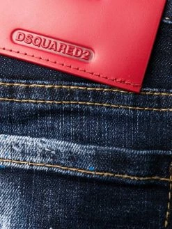 Dsquared2 jean à effet taches de peinture