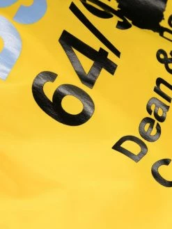 Dsquared2 short de bain à slogan imprimé