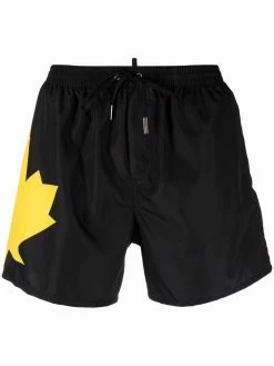 Dsquared2 short de bain à logo imprimé