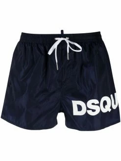 Dsquared2 short de bain à logo imprimé