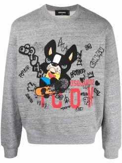 Dsquared2 sweat à imprimé graphique