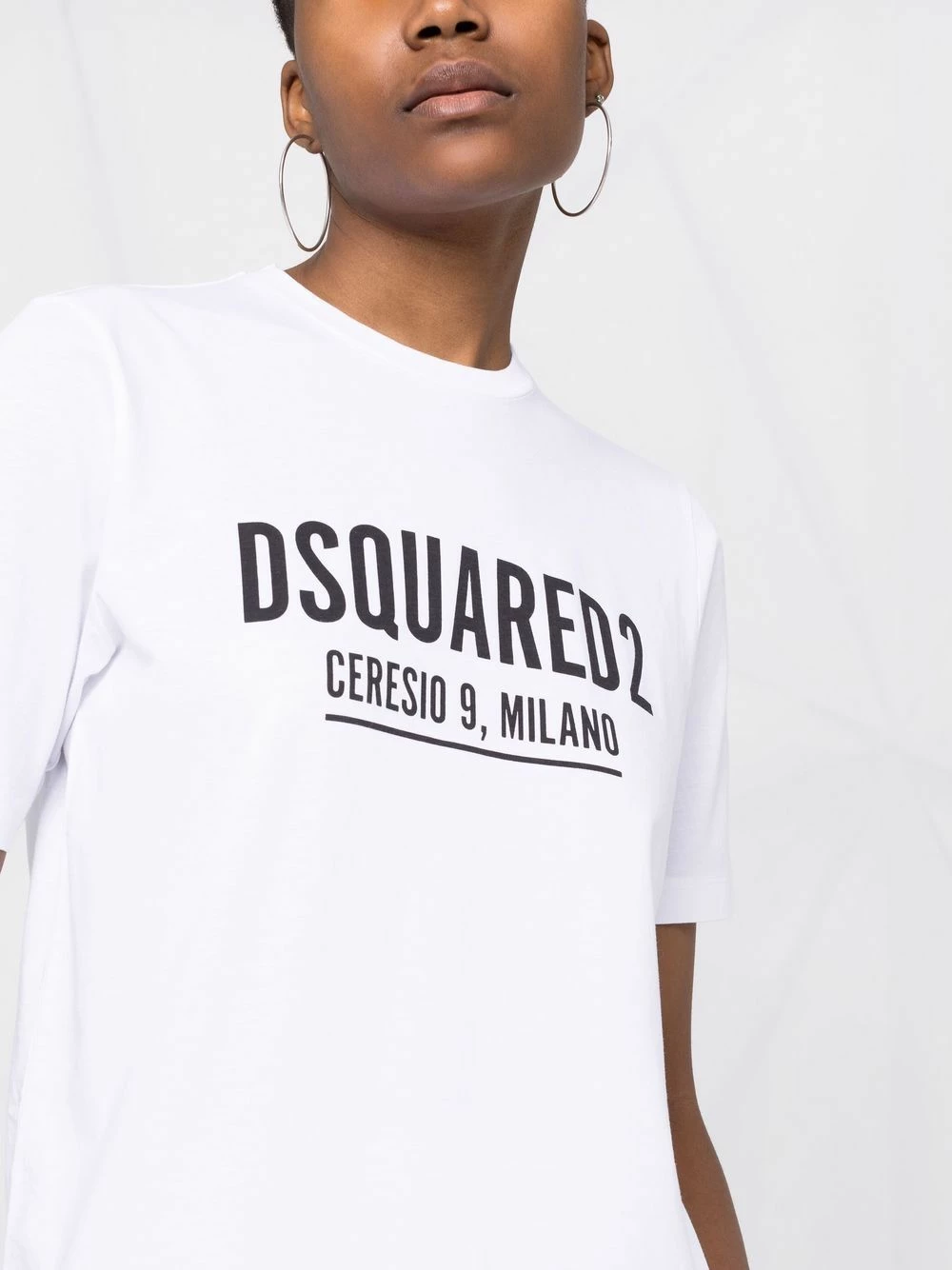 Dsquared2 T shirt à logo imprimé Prix Favorable t-shirts & jerseys femme 5 Dsquared2 t-shirt à logo imprimé