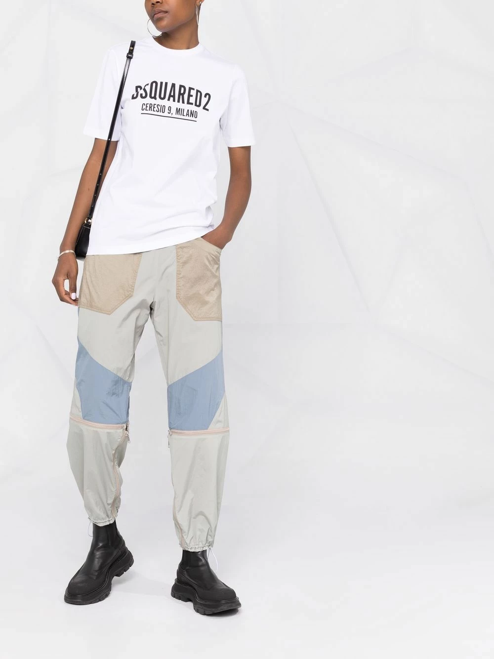 Dsquared2 T shirt à logo imprimé Prix Favorable t-shirts & jerseys femme 4 Dsquared2 t-shirt à logo imprimé