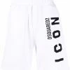 Dsquared2 short de sport à logo imprimé