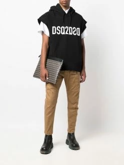 Dsquared2 hoodie à logo imprimé