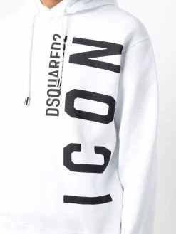 Dsquared2 hoodie Icon à logo imprimé