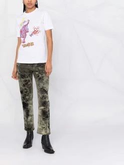 Dsquared2 t-shirt en coton à imprimé graphique