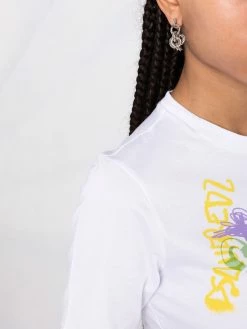 Dsquared2 t-shirt en coton à imprimé graphique