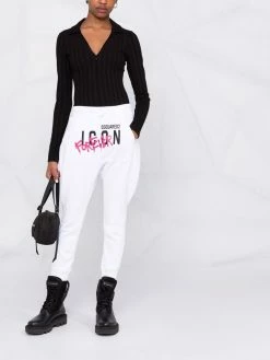 Dsquared2 pantalon à logo imprimé