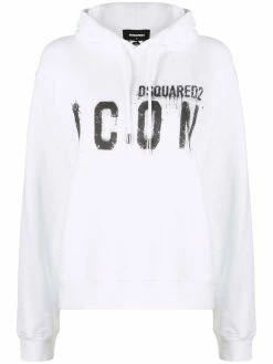 Dsquared2 hoodie à logo imprimé