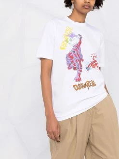 Dsquared2 t-shirt à imprimé graphique