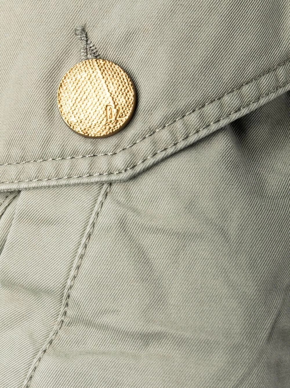 Prix Avantageux Dsquared2 Pantalon droit à poches multiples pantalons droits femme 9 Dsquared2 pantalon droit à poches multiples