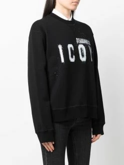 Dsquared2 sweat en coton à logo imprimé