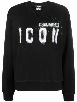 Dsquared2 sweat en coton à logo imprimé