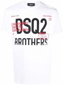 Dsquared2 t-shirt en coton à logo