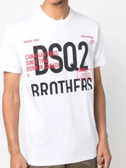 Dsquared2 t-shirt en coton à logo