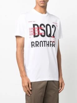 Dsquared2 t-shirt en coton à logo