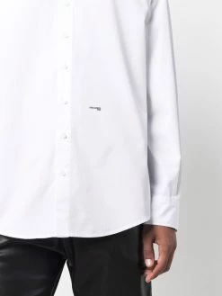 Dsquared2 chemise en popeline à col classique