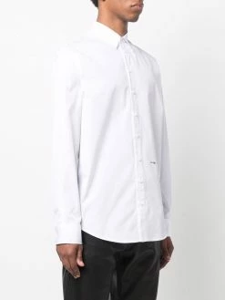 Dsquared2 chemise en popeline à col classique