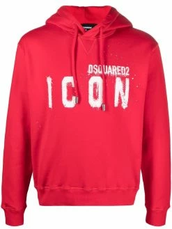 Dsquared2 hoodie Icon à logo imprimé