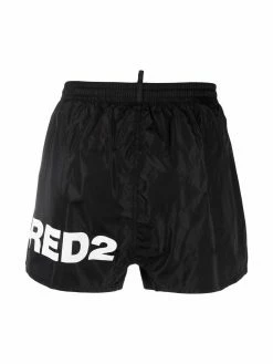 Dsquared2 short de bain à logo imprimé