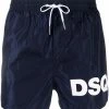 Dsquared2 short de bain à logo imprimé