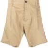 Dsquared2 Vendre Short plissé à bande logo bermudas homme 1 Dsquared2 short plissé à bande logo
