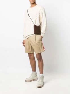 Dsquared2 Vendre Short plissé à bande logo bermudas homme 8 Dsquared2 short plissé à bande logo