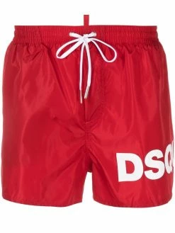 Dsquared2 short de bain à logo imprimé