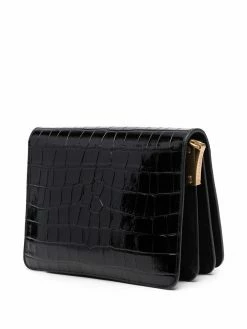 Dsquared2 sac à bandoulière à effet peau de crocodile