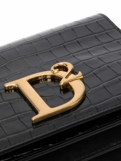 Dsquared2 sac à bandoulière à effet peau de crocodile