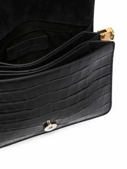 Dsquared2 sac à bandoulière à effet peau de crocodile