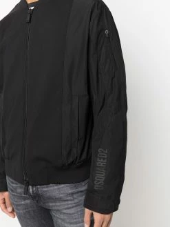 Dsquared2 veste bomber à fermeture zippée