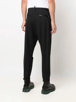 En promotion Dsquared2 Pantalon de costume à plis marqués pantalons de costume homme 10 Dsquared2 pantalon de costume à plis marqués