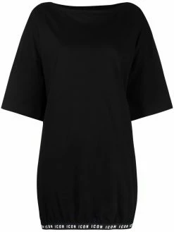 Dsquared2 robe de plage à bande Icon